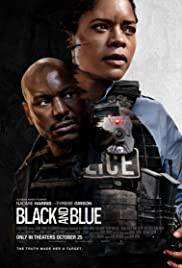 BLACK AND BLUE Poster