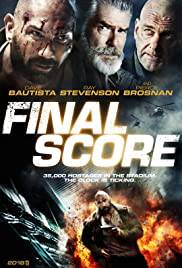 FINAL SCORE Poster